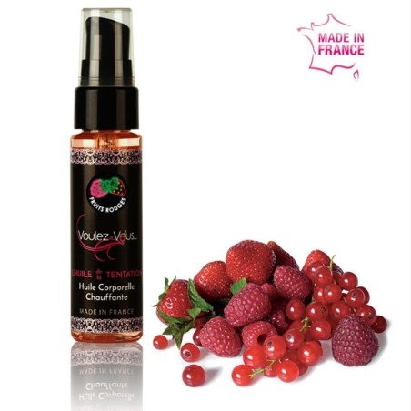 VOULEZ-VOUS - ACEITE EFECTO CALOR - FRUTOS ROJOS 35 ML