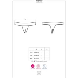 OBSESSIVE - MIAMOR PANTIES CROTCHLESS L/XL