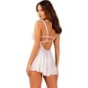 OBSESSIVE - HEAVENLLY BABYDOLL & TANGA XL/XXL