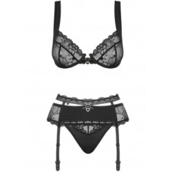 OBSESSIVE - HEARTINE SET TRES PIEZAS L/XL