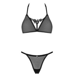 OBSESSIVE - CELIA NOIR SET 2 PIEZAS XL/XXL