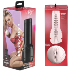 KIIROO - PACK KEON + FEEL BRITNEY AMBER + LUBRICANTE AQUA QUALITY 50 ML