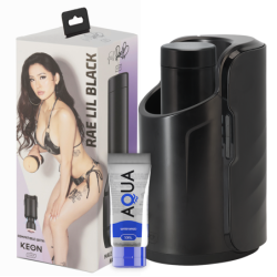 KIIROO - KEON + FEEL RAE LIL MASTURBADOR + LUBRICANTE AQUA QUALITY 50 ML