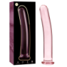 NEBULA SERIES BY IBIZA - MODELO 9 DILDO CRISTAL BOROSILICATO ROSA 15.5 CM -O- 2.5 CM