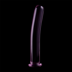 NEBULA SERIES BY IBIZA - MODELO 9 DILDO CRISTAL BOROSILICATO ROSA 15.5 CM -O- 2.5 CM