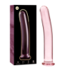 NEBULA SERIES BY IBIZA - MODELO 8 DILDO CRISTAL BOROSILICATO ROSA 14.5 CM -O- 2 CM