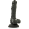 COCK MILLER - ARNES + DILDO SILICONA DENSITY COCKSIL ARTICULABLE NEGRO 13 CM