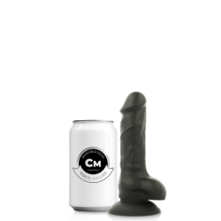 COCK MILLER - ARNES + DILDO SILICONA DENSITY COCKSIL ARTICULABLE NEGRO 13 CM