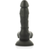 COCK MILLER - ARNES + DILDO SILICONA DENSITY COCKSIL ARTICULABLE NEGRO 13 CM