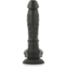 COCK MILLER - ARNES + SILICONA DENSITY ARTICULABLE COCKSIL NEGRO 19,5 CM