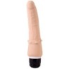 SEVEN CREATIONS - VIBRADOR RECARGABLE NATURAL 7V 20 CM