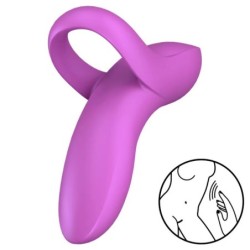 SATISFYER - BOLD LOVER DEDAL VIBRADOR ROSA