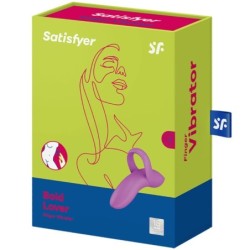 SATISFYER - BOLD LOVER DEDAL VIBRADOR ROSA