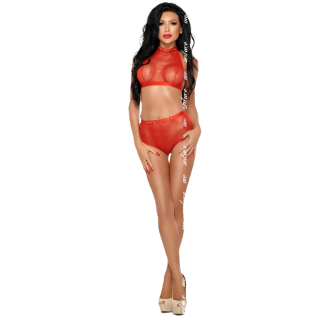 ME-SEDUCE - MONA SET ROJO L/XL