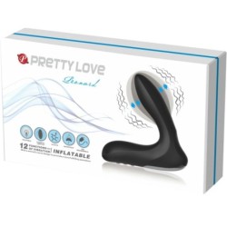 PRETTY LOVE - LEONARD MASAJEADOR PROSTATICO INFLABLE CON VIBRACION