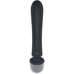 SATISFYER - TRIPLE LOVER MASAJEADOR VIBRADOR RABBIT GRIS