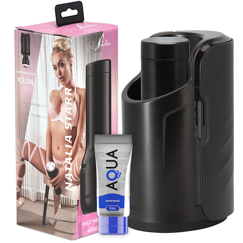 KIIROO - KEON + FEEL NATALIA STARR + LUBRICANTE AQUA QUALITY 50 ML