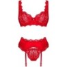 OBSESSIVE - AMOR CHERRIS SET 3 PIEZAS L/XL