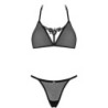 OBSESSIVE - CELIA NOIR SET 2 PIEZAS XS/S