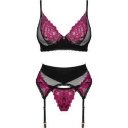 OBSESSIVE - ROSENTY SET TRES PIEZAS XS/S