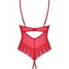 OBSESSIVE - INGRIDIA CROTCHLESS TEDDY ROJO XS/S