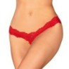 OBSESSIVE - AMOR CHERRIS TANGA CROTCHLESS L/XL