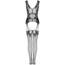 LIVCO CORSETTI FASHION - JULOVE BODYSTOCKING NEGRO TALLA ÚNICA