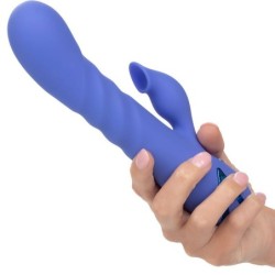 CALEXOTICS - L.A LOVE VIBRADOR & SUCCIONADOR AZUL BY CALIFORNIA DREAMING