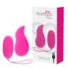 MORESSA - EDGAR SET DUO HUEVO REMOTO Y MANDO CON VIBRACION INCORPORADA PREMIUM SILICONE CONTROL REMO