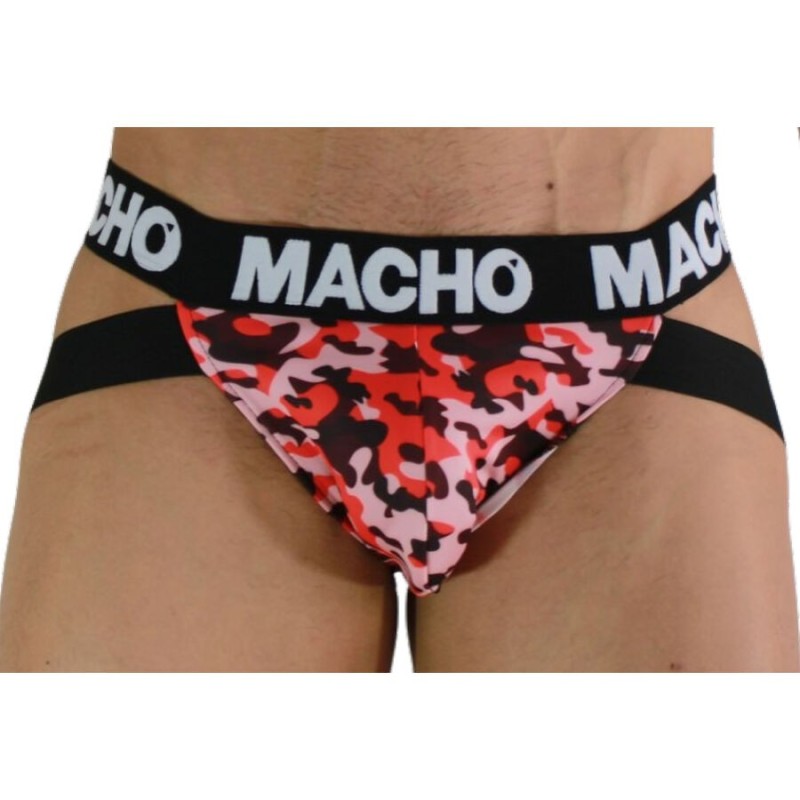 MACHO - MX28MR JOCK MILITAR ROJO XL