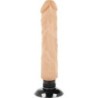 BASECOCK - VIBRADOR REALISTICO 2-1 NATURAL 20 CM -O- 4 CM