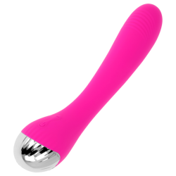 OHMAMA - VIBRADOR FLEXIBLE ESTIMULACION PUNTO G 19 CM