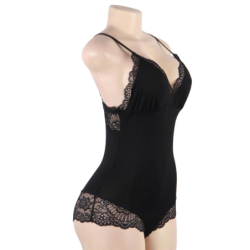 QUEEN LINGERIE - TEDDY DE ENCAJES S/M