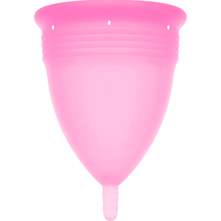 STERCUP - COPA MENSTRUAL FDA SILICONA ROSA - TALLA L