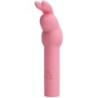 PRETTY LOVE - VIBRADOR DE SILICONA CONEJO ROSA GERARDO