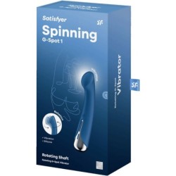 SATISFYER - SPINNING G-SPORT 1 VIBRADOR ROTADOR AZUL