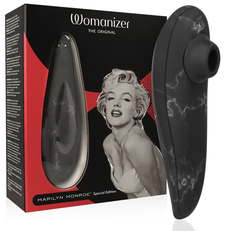 WOMANIZER - MARILYN MONROE CLASSIC 2 ESTIMULADOR DE CLÃTORIS NEGRO