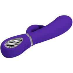 PRETTY LOVE - PRESCOTT VIBRADOR PUNTO G MULTIFUNCIÃ“N LILA