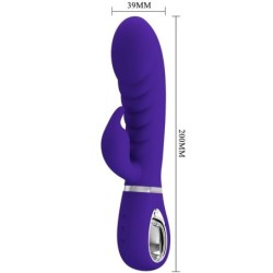 PRETTY LOVE - PRESCOTT VIBRADOR PUNTO G MULTIFUNCIÃ“N LILA