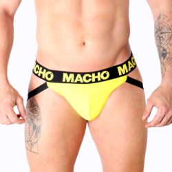 MACHO - MX25A JOCK AMARILLO LYCRA XL