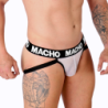 MACHO - MX26X1 JOCK REJILLA BLANCO XL