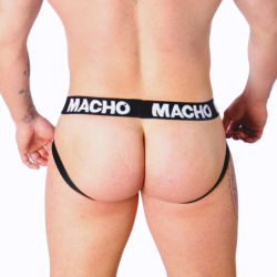 MACHO - MX26X1 JOCK REJILLA BLANCO XL