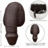 CALEXOTICS - PACKING PENIS PENE DE SILICONA 12.75CM NEGRO