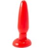 BAILE - PLUG ANAL PEQUEÃ‘O ROJO 15 CM