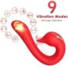 ARMONY - DELFIN VIBRADOR MULTIPOSICION & EFECTO CALOR ROJO