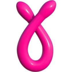 CLASSIX - DILDO DOBLE FLEXIBLE 43.7 CM ROSA