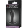 PRETTY LOVE - VIBRADOR ANAL NEGRO