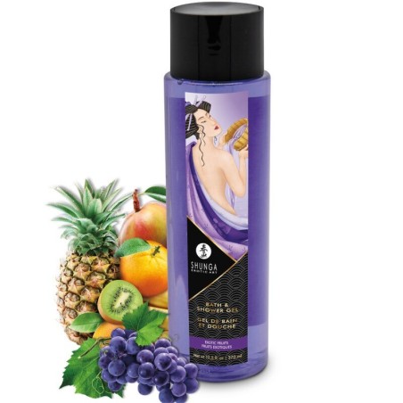 SHUNGA - GEL DE BAÃ‘O & DUCHA FRUTAS EXOTICAS 370 ML