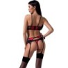 PASSION - WOMAN SCARLET SET ROJO S/M