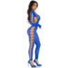 LEG AVENUE - BODYSTOCKING TOBILLO RECKLESS AZUL